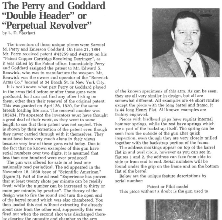 27 73 The Perry and Goddard “Double Header” or “Perpetual Revolver.”