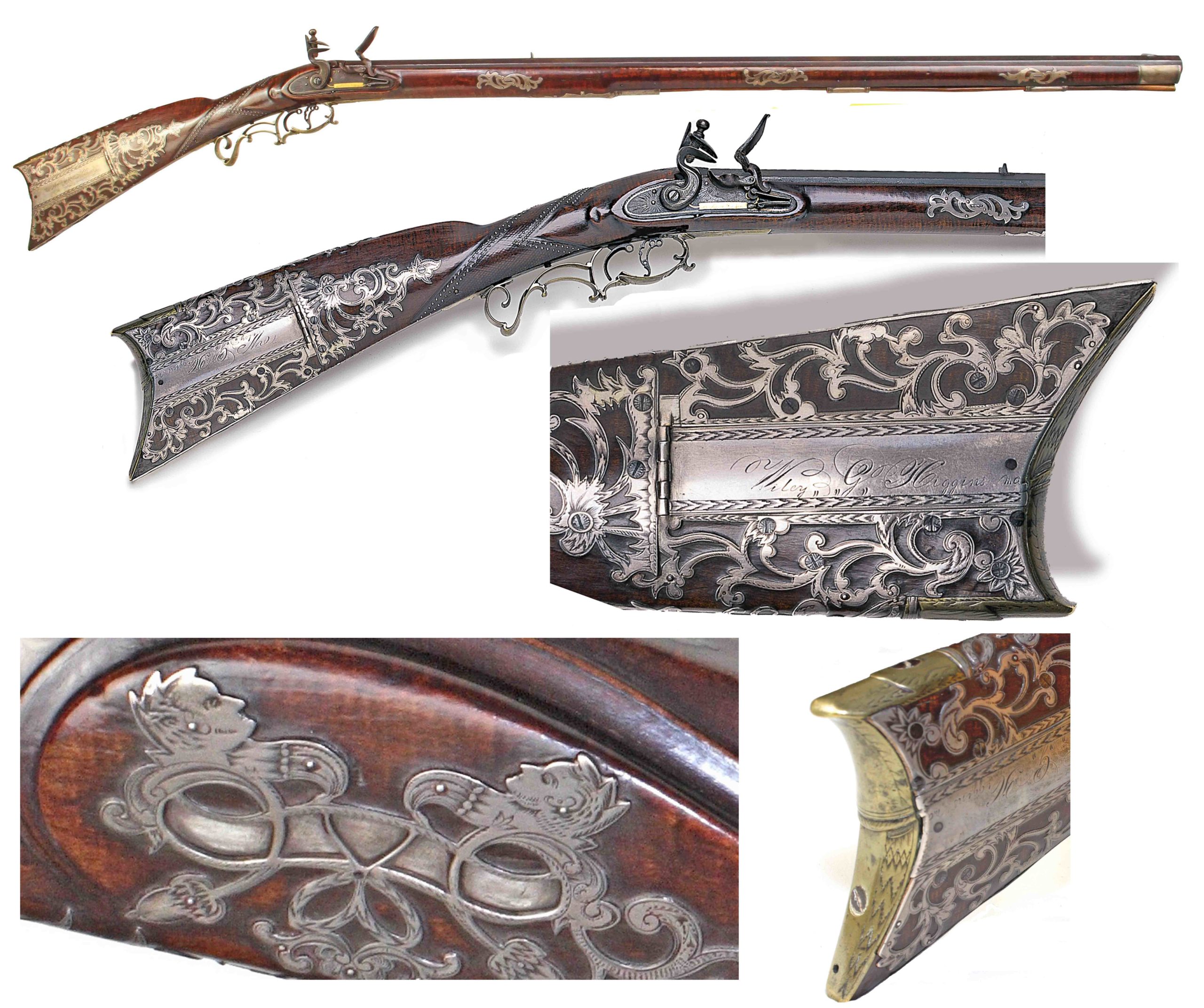 Wiley Higgens Kentucky rifle