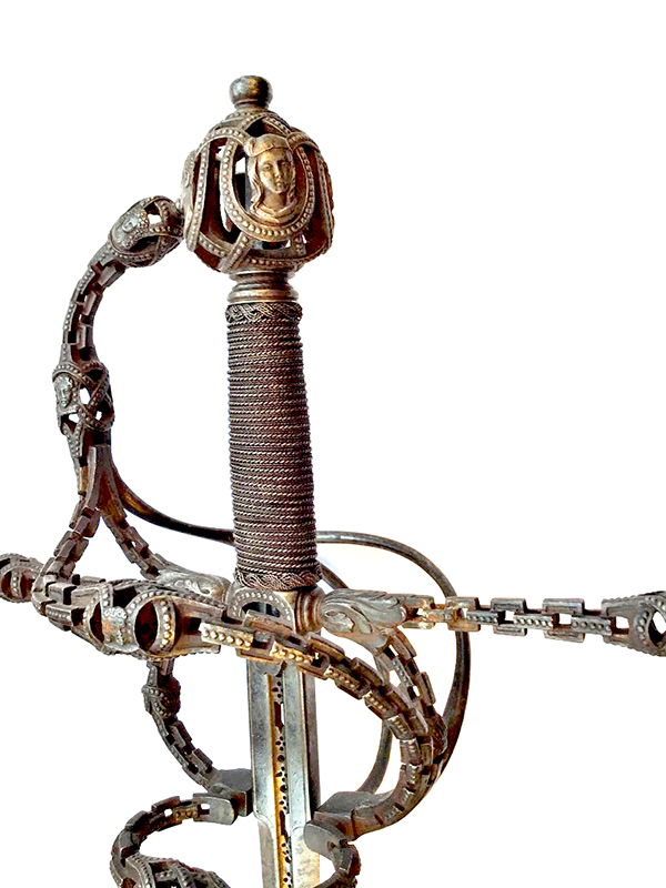 Italian chain hilt rapier 1570