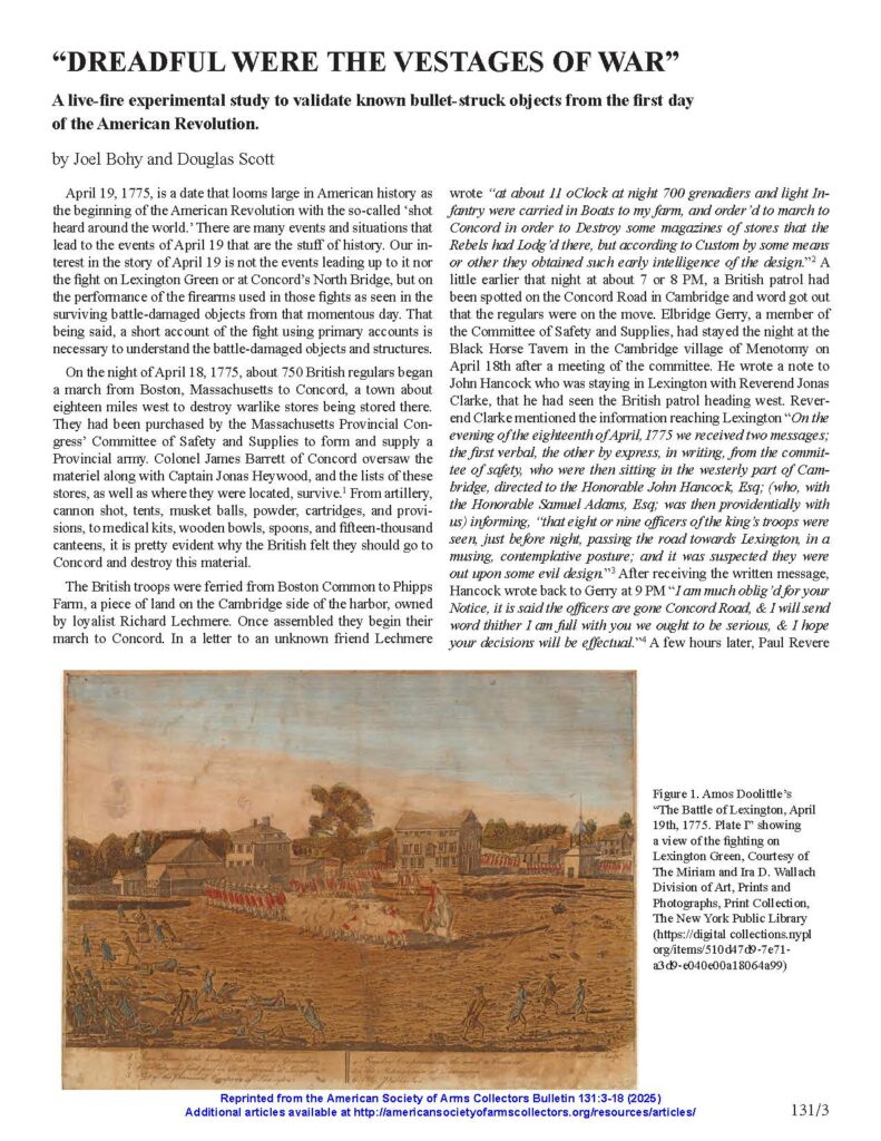 DREADFUL WERE THE VESTAGES OF WAR”