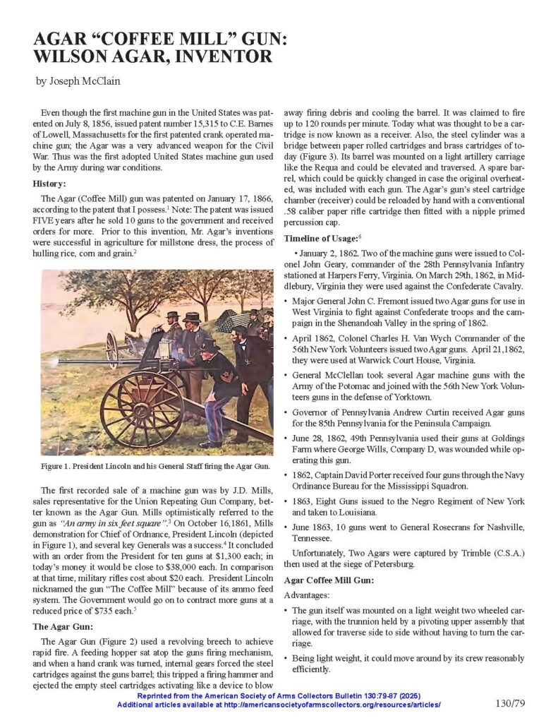 Wilson-Agar-Coffe-Mill-gun-McClain-vol-130_